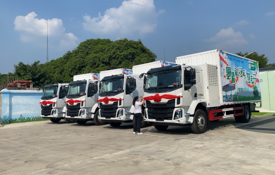 乘龍M3交付中石化 廣西氫能產業進入快車道